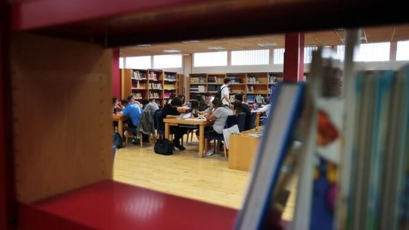 Una imagen de la biblioteca municipal Adolfo Suárez.