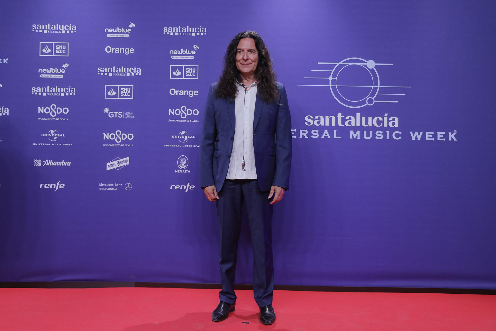 Famosos y artistas en la alfombra roja de la gala del flamenco en los 'Santalucía Universal Music Week'