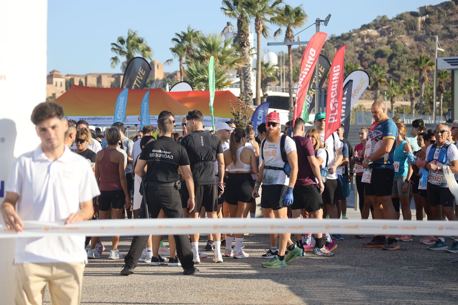 El Nationale-Nederlanden Plogging Tour de Málaga, en fotos