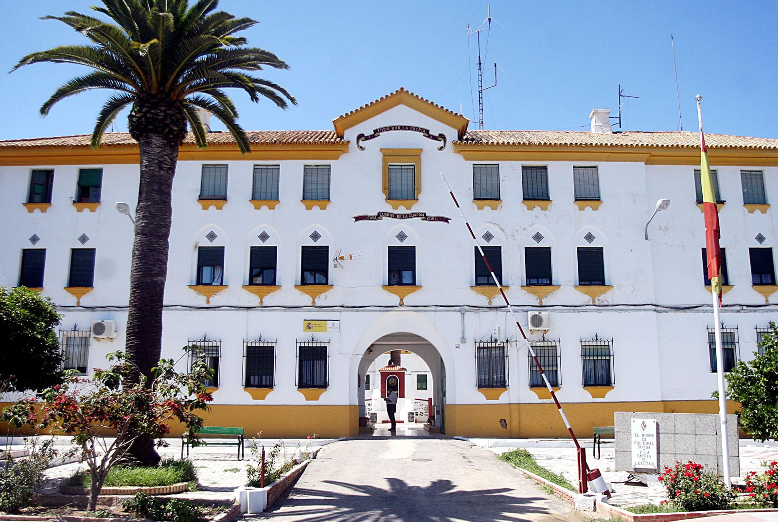 Puesto de la Guardia Civil de Ayamonte.