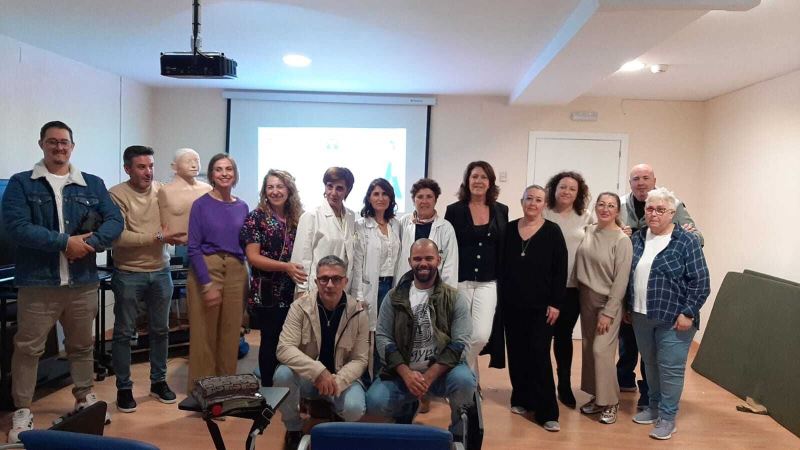 Talleres impartidos por los sanitarios.