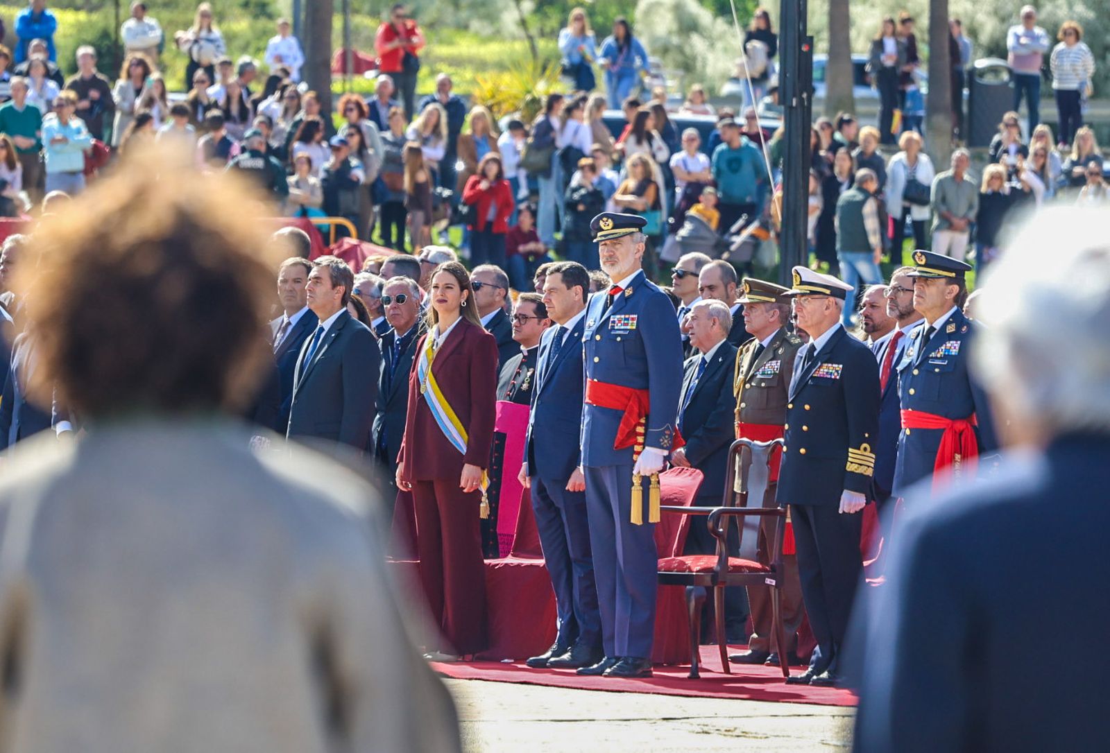 Fotografías del Acto Militar presidido por S.M. el Rey Felipe VI con motivo del centenario del Plus Ultra