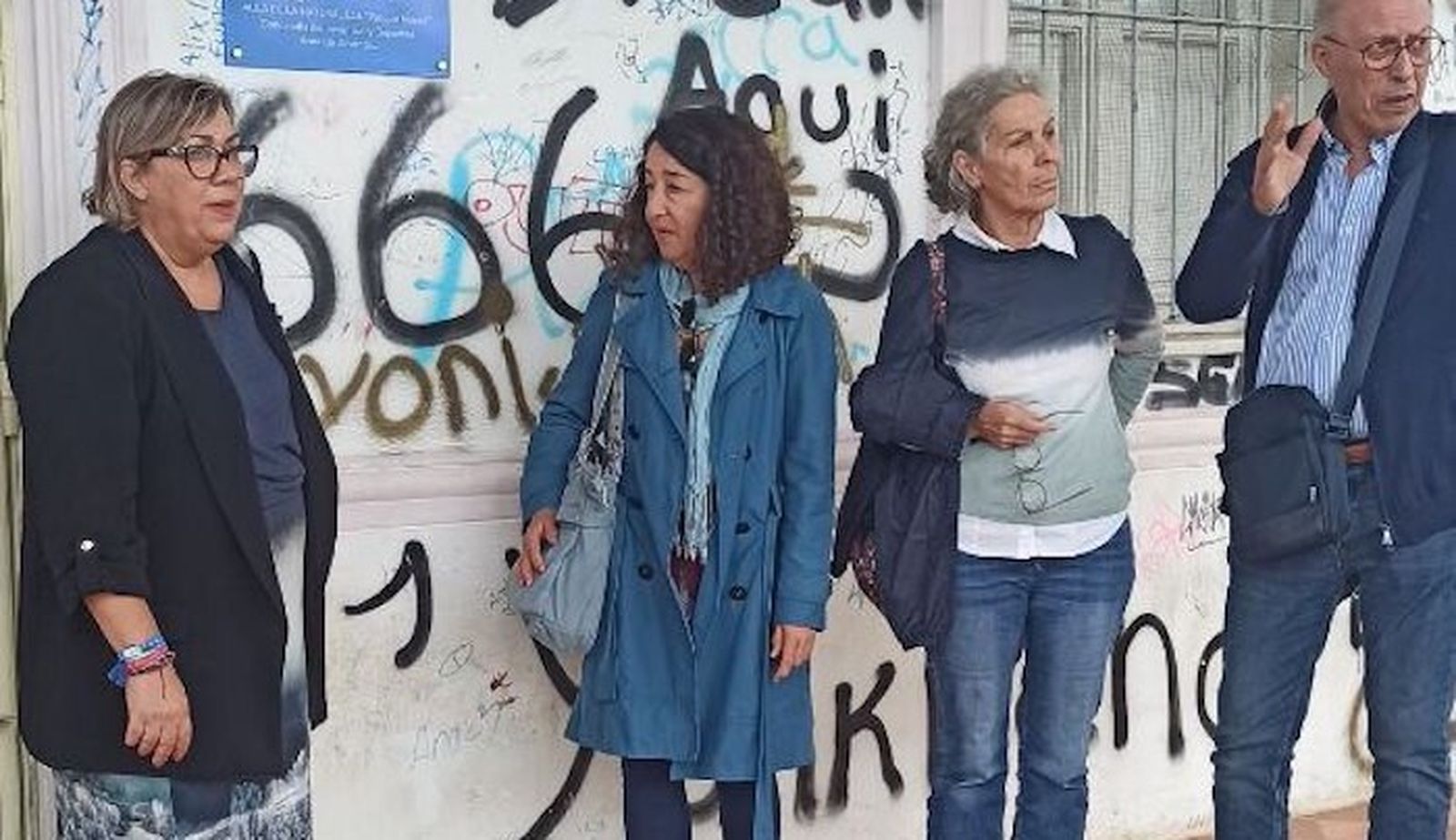 Reunión en el Parque Moret.