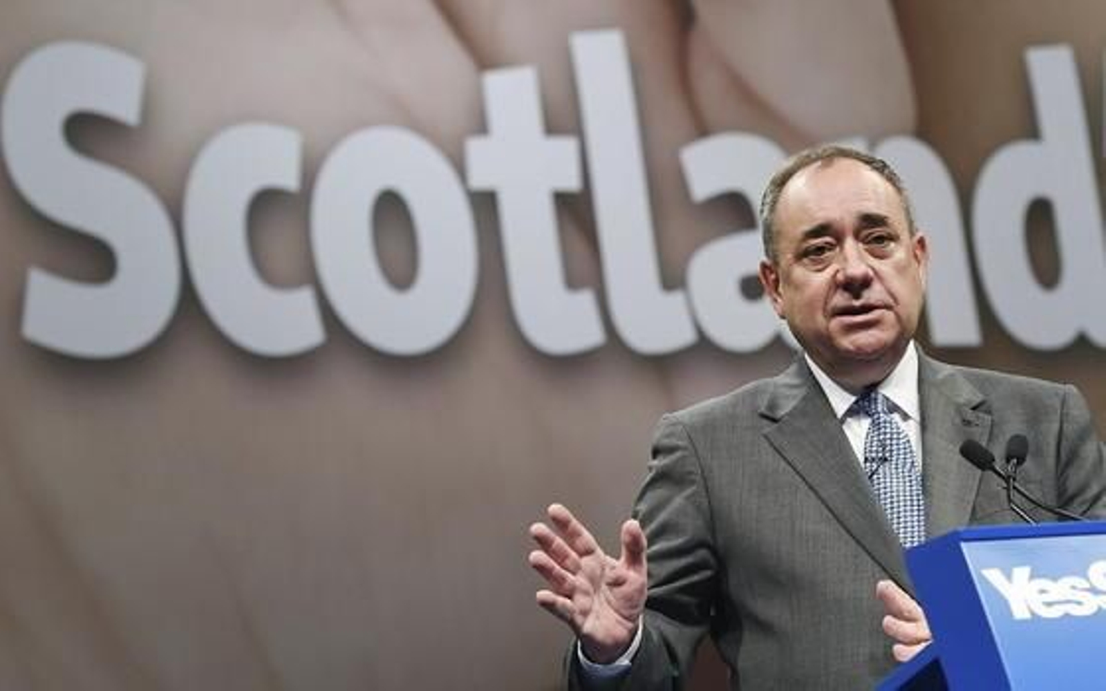 Salmond destaca que el proceso escocés es consensuado, a diferencia de lo que ocurre en Cataluña