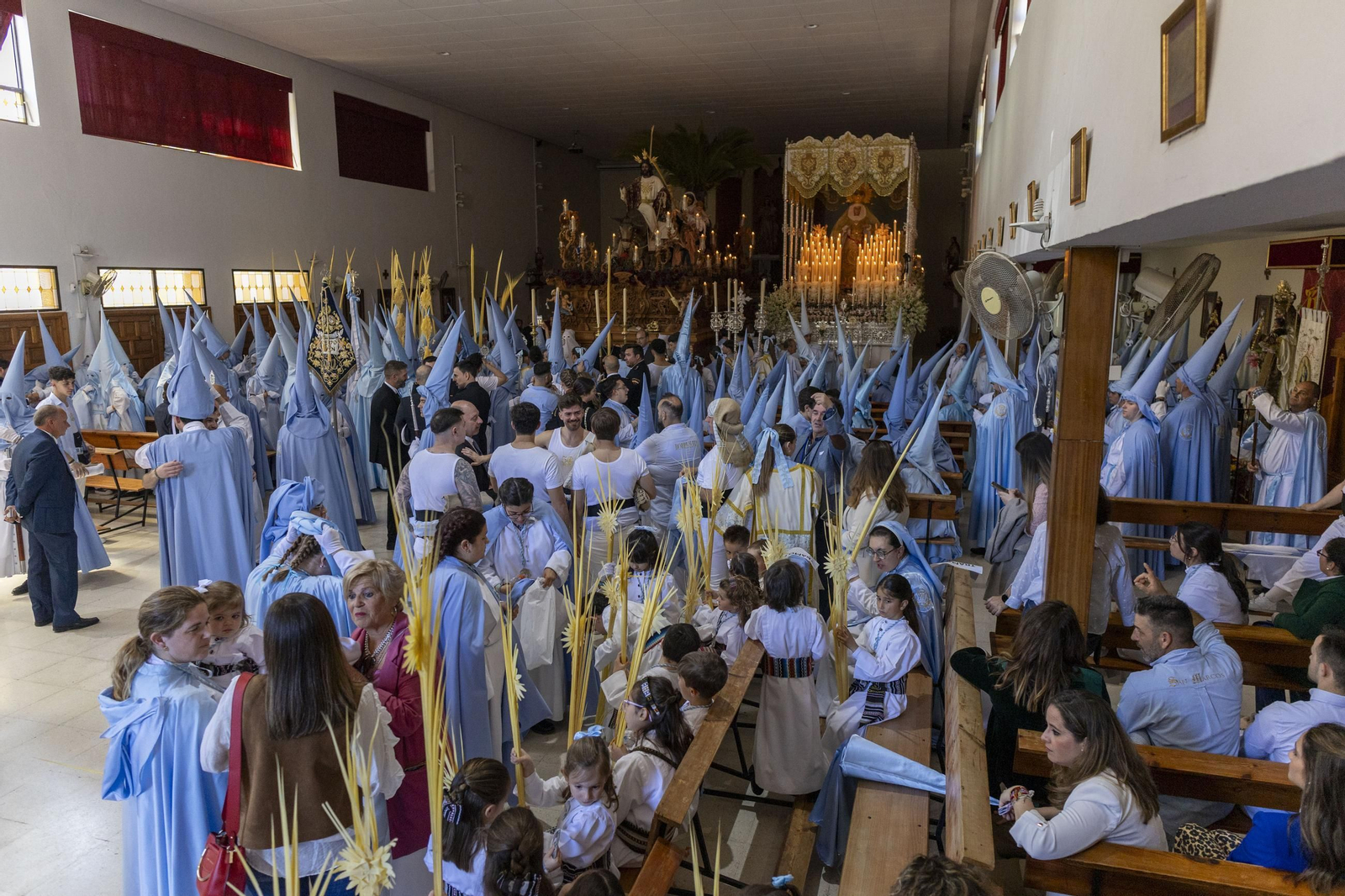 Imágenes de la salida de la Borriquita en la Semana Santa de El Puerto 2025
