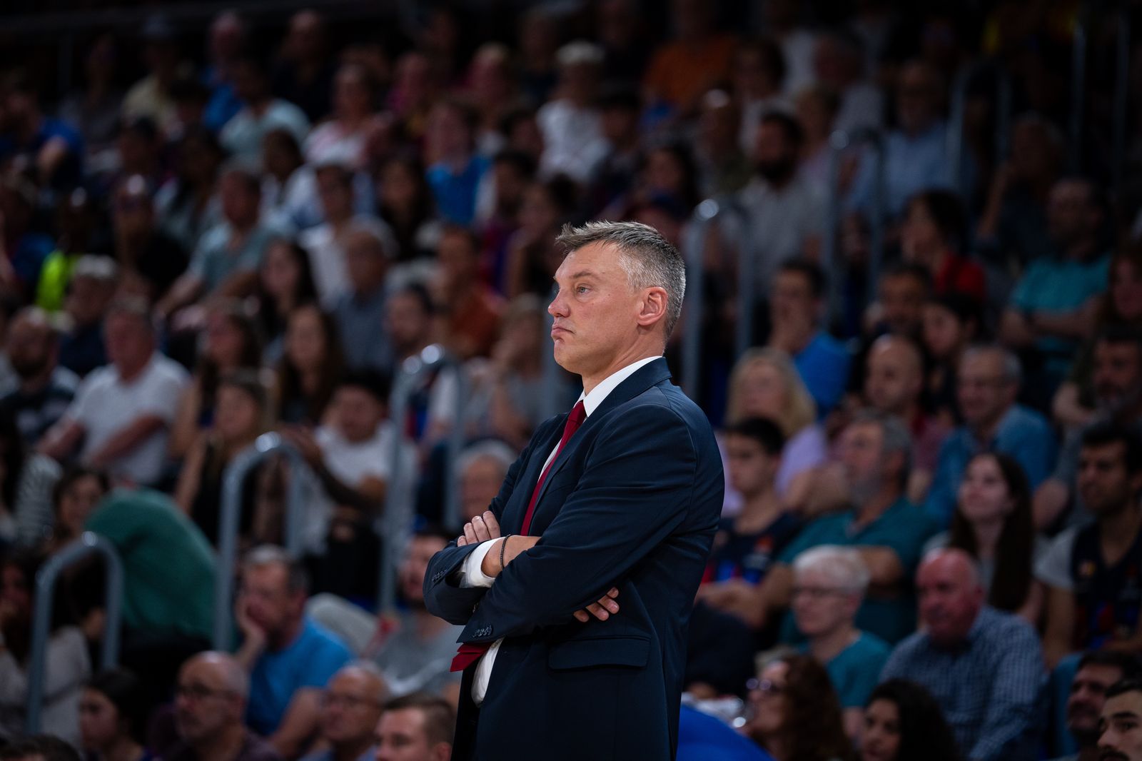 Jasikevicius, durante la serie con Valencia Basket