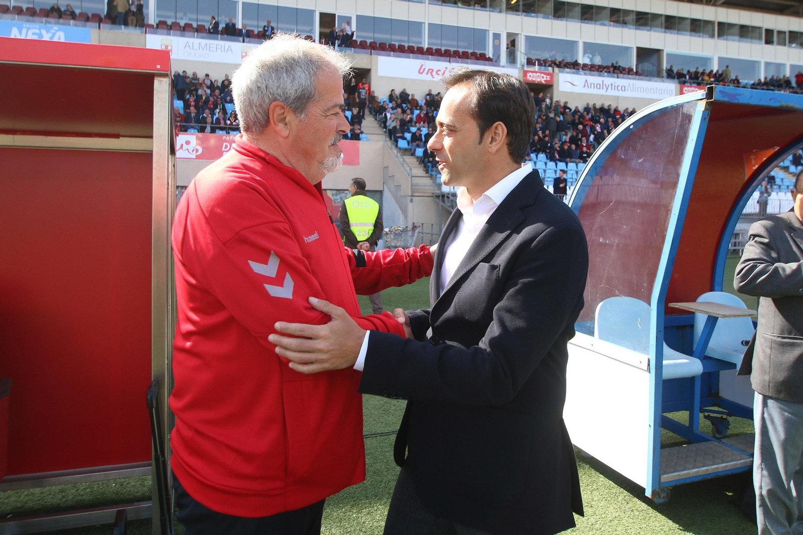 Las imágenes del Almería-Rayo Majadahonda
