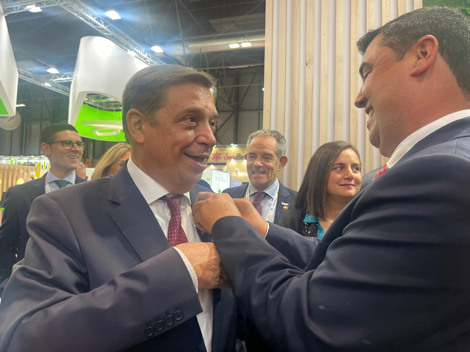 Imágenes de la participación de Huelva en la primera jornada de Fruit Attraction 2024