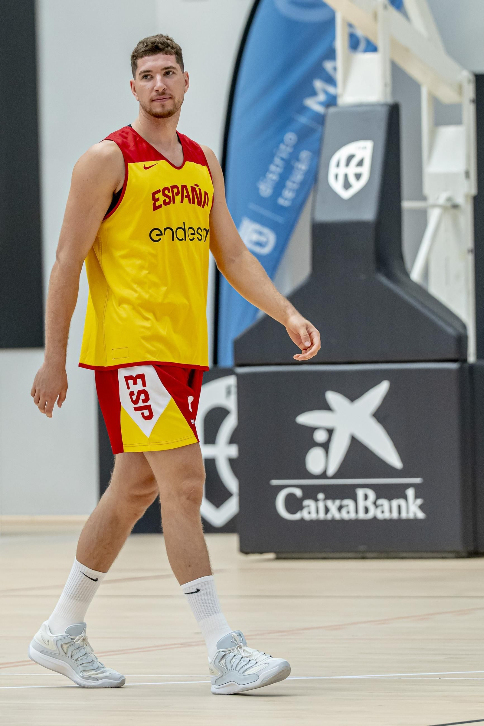 España acaba su trabajo en Madrid antes de venir a Málaga