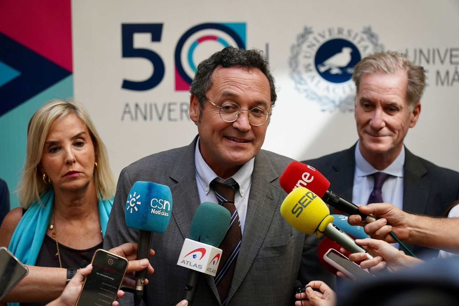 El fiscal general del Estado, Álvaro García Ortiz, en un acto en Málaga.