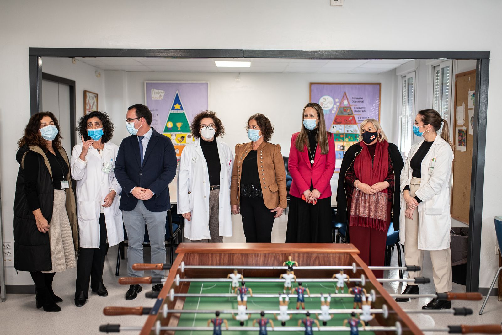 La consejera de Salud y Consumo, inaugura la reforma del área de Salud Mental del Hospital Vázquez Díaz, en imágenes