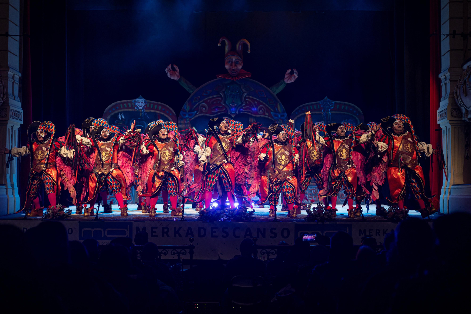 Imágenes de la primera jornada del concurso del Carnaval Colombino 2023