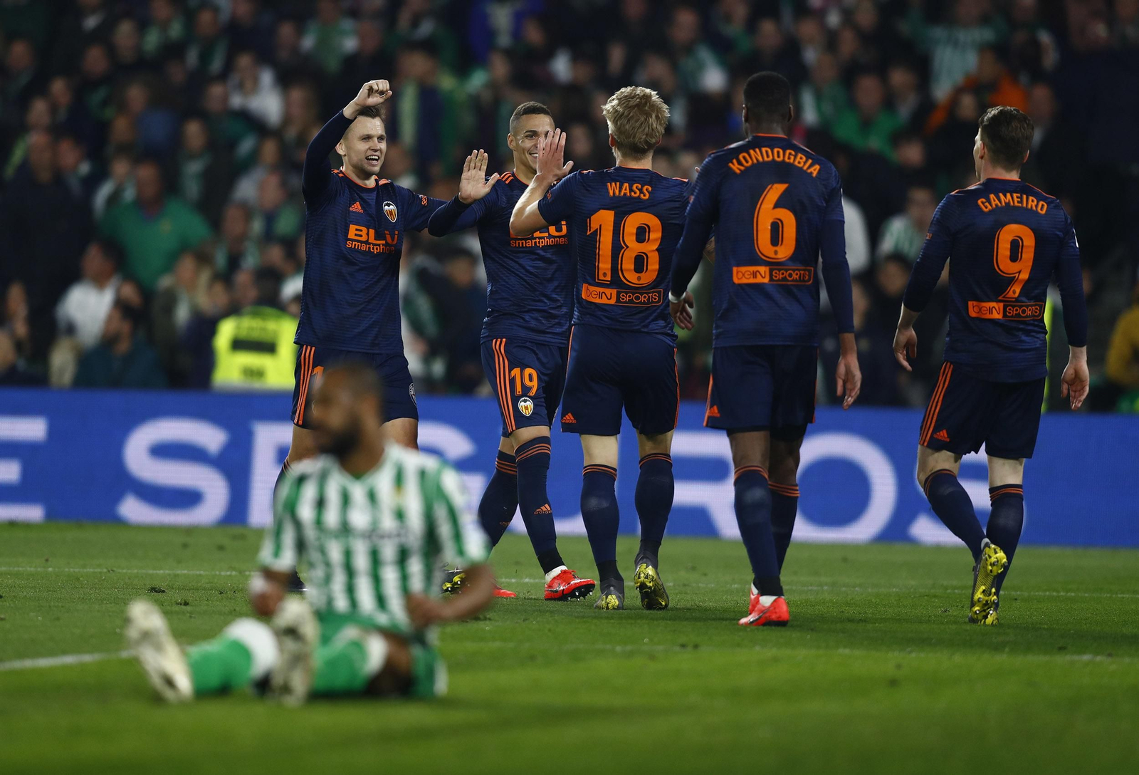 Las imágenes del Betis-Valencia de la Copa del Rey