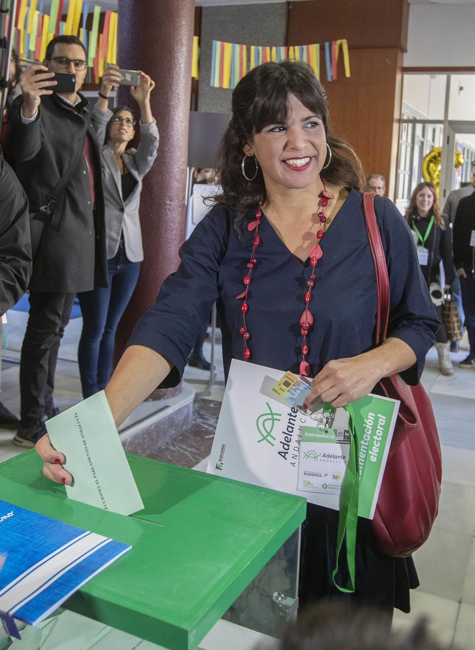 Las imágenes de las elecciones andaluzas 2018