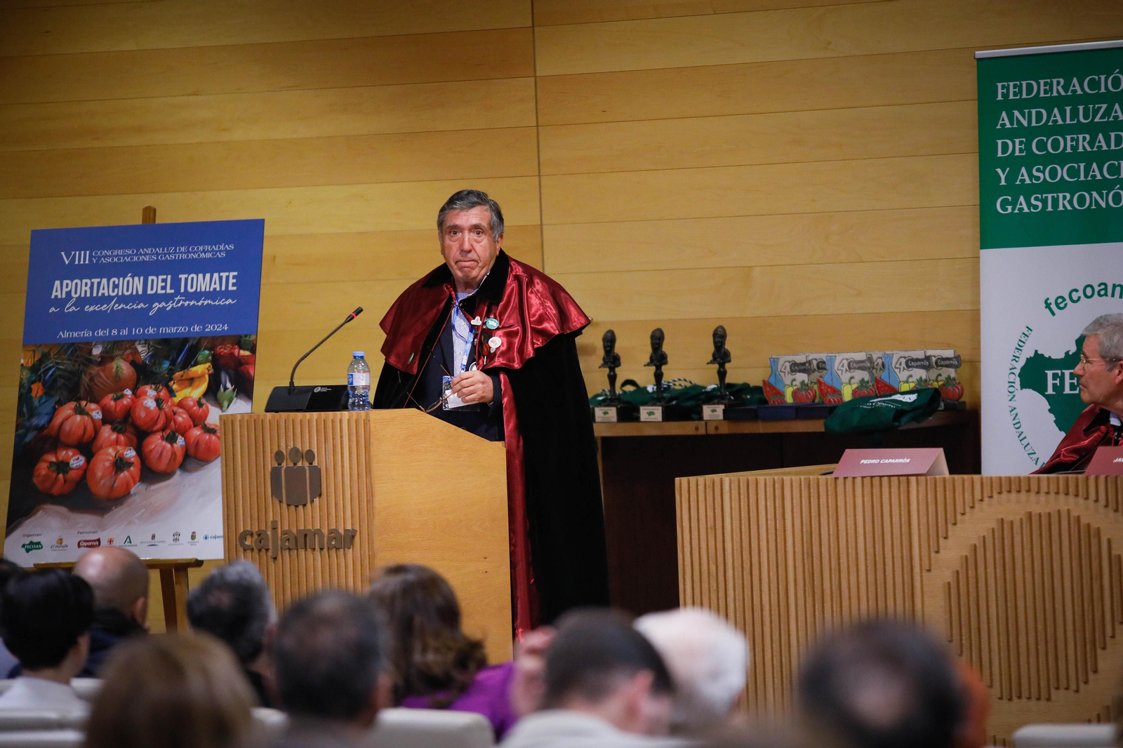 Las mejores imágenes de las conferencias en el congreso gastronómico ofrecido por CAPARROS