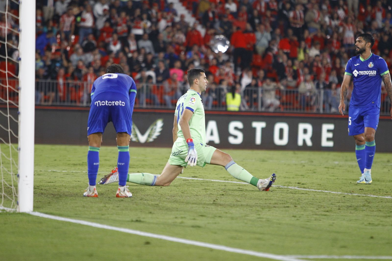 Imágenes del partido de fútbol U.D. Almería-Getafe C.F.