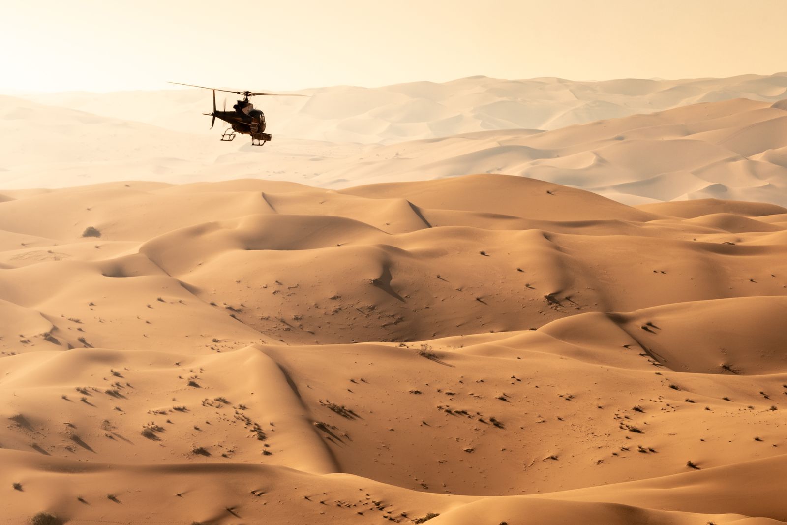 Las mejores fotos del Dakar por las dunas