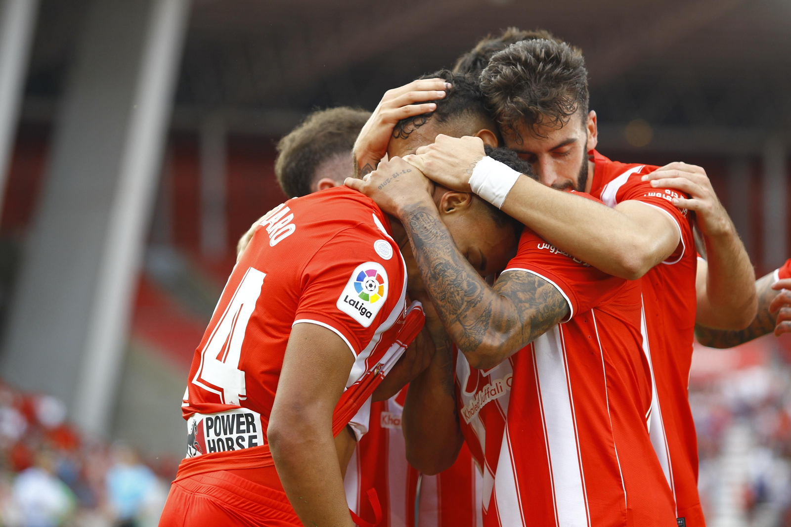 Imágenes del partido U.D. Almería-R.C.D. Mallorca