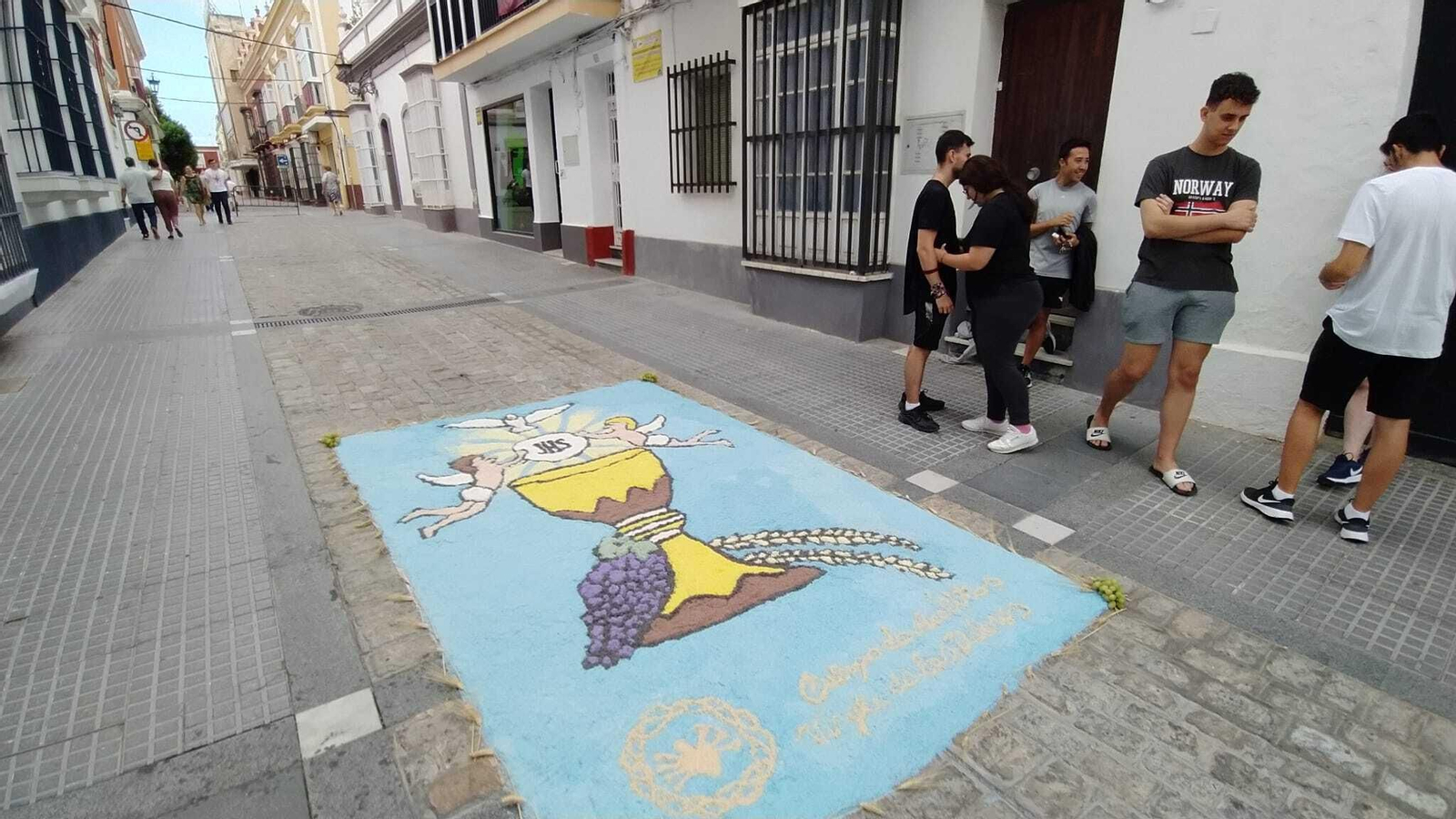 Los altares y alfombras del Corpus en San Fernando