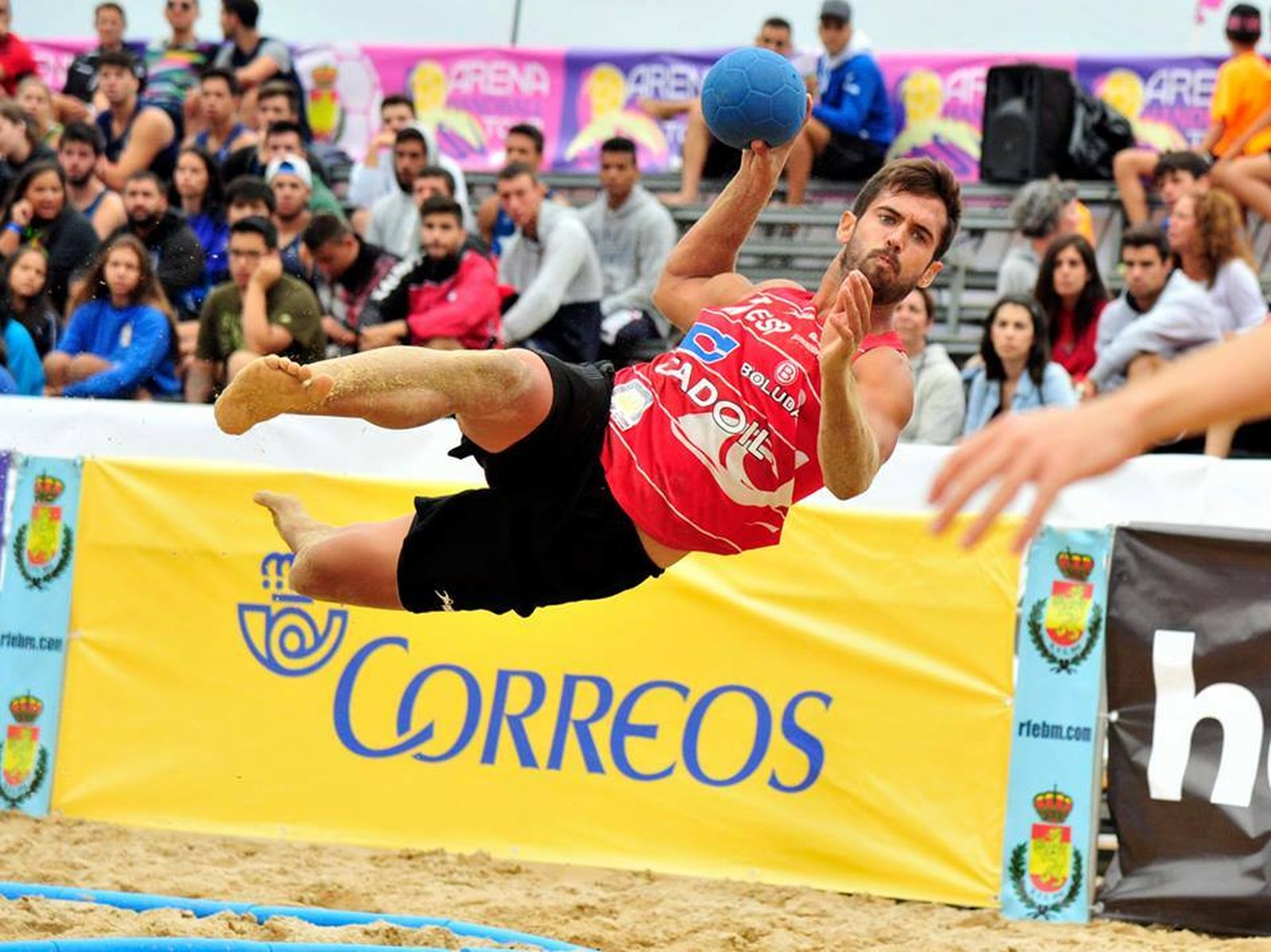 El balonmanista algecireño Gonzalo Cervera