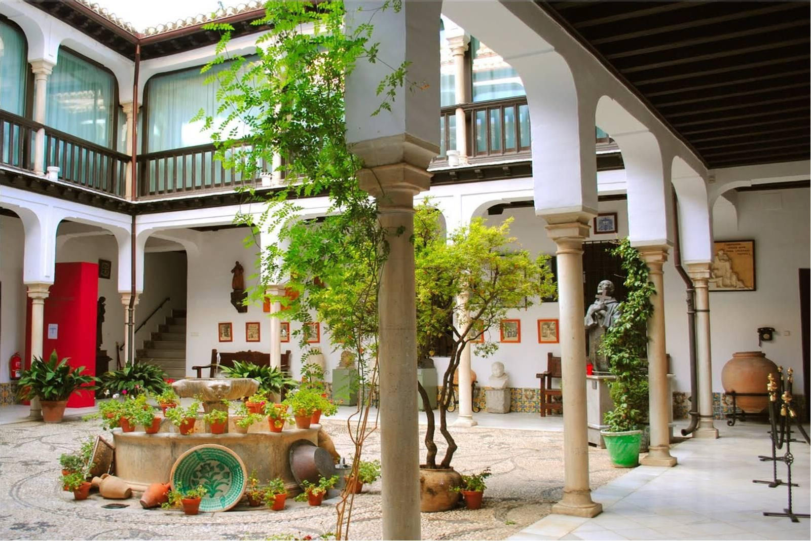 Patio de la Casa de los Pisa.