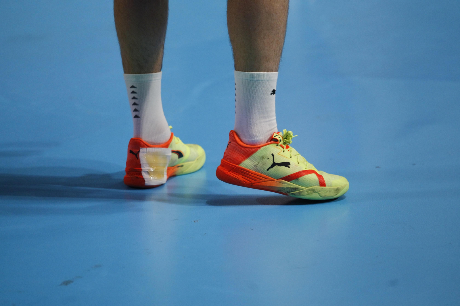 Imágenes del España-Dinamarca de la EHF Euro Cup de balonmano, en Almería