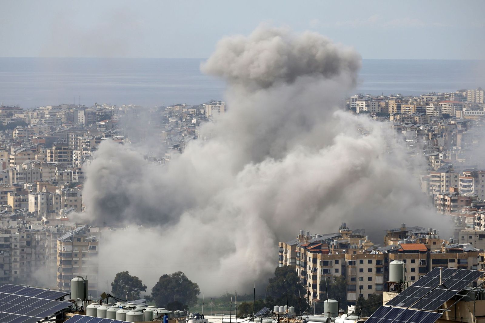 Galería Gráfica: Desolación, humo y destrucción en Líbano tras un agresivo ataque israelí