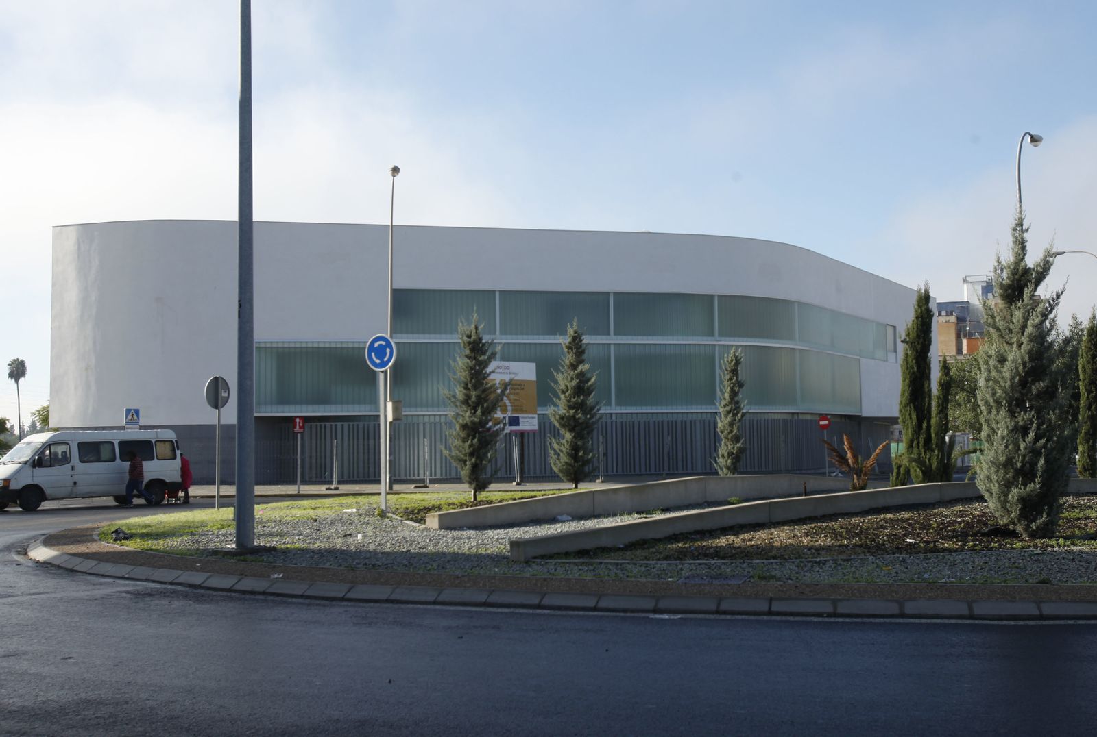 Edificio de la Factoría Cultural, en pleno corazón de las Tres Mil.