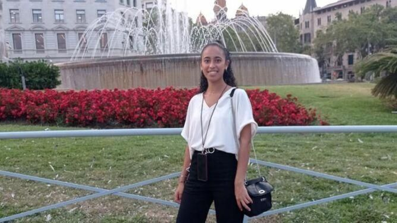 La joven Aicha disfrutó de refuerzo educativo escolar, talleres de ocio y tiempo libre, entre otros servicios.