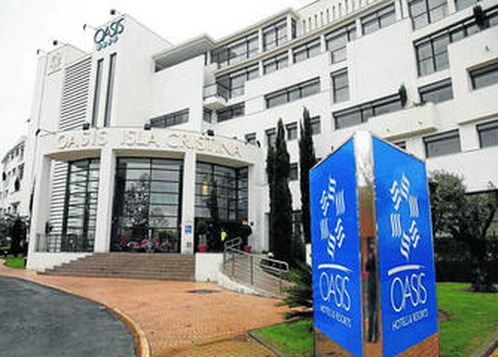 Instalaciones del Hotel Oasis.