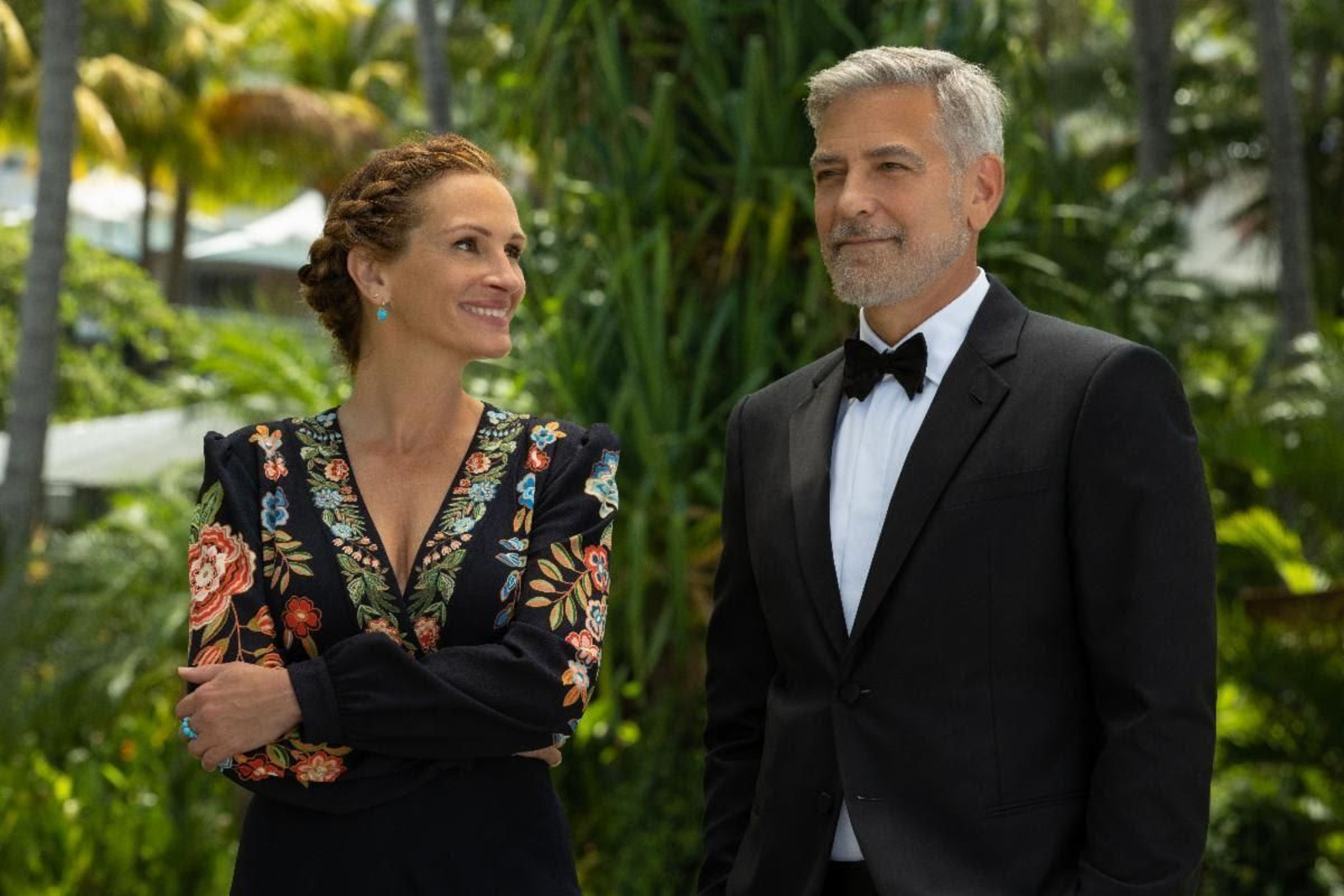 Julia Roberts y George Clooney, en 'Viaje al paraíso'. Julia Roberts y George Clooney, en 'Viaje al paraíso'.