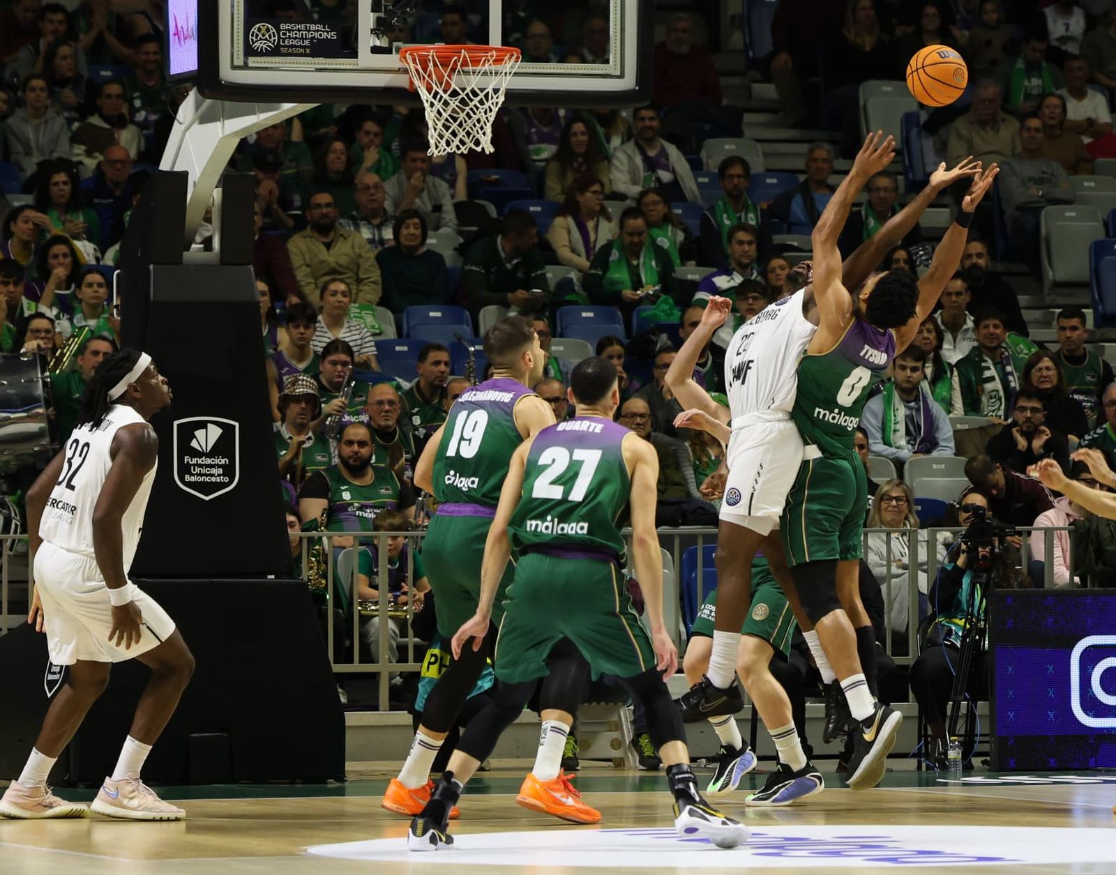 Las fotos del Unicaja - Wurzburg de BCL