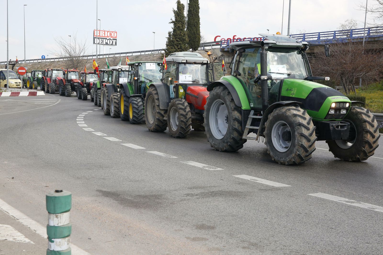 Curiosidades: las mejores fotos de la manifestación del campo en Granada