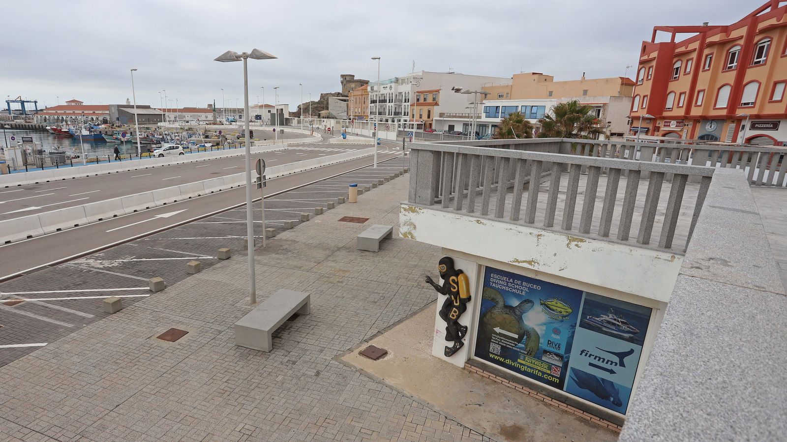Fotos del confinamiento ante el estado de alarma en Tarifa