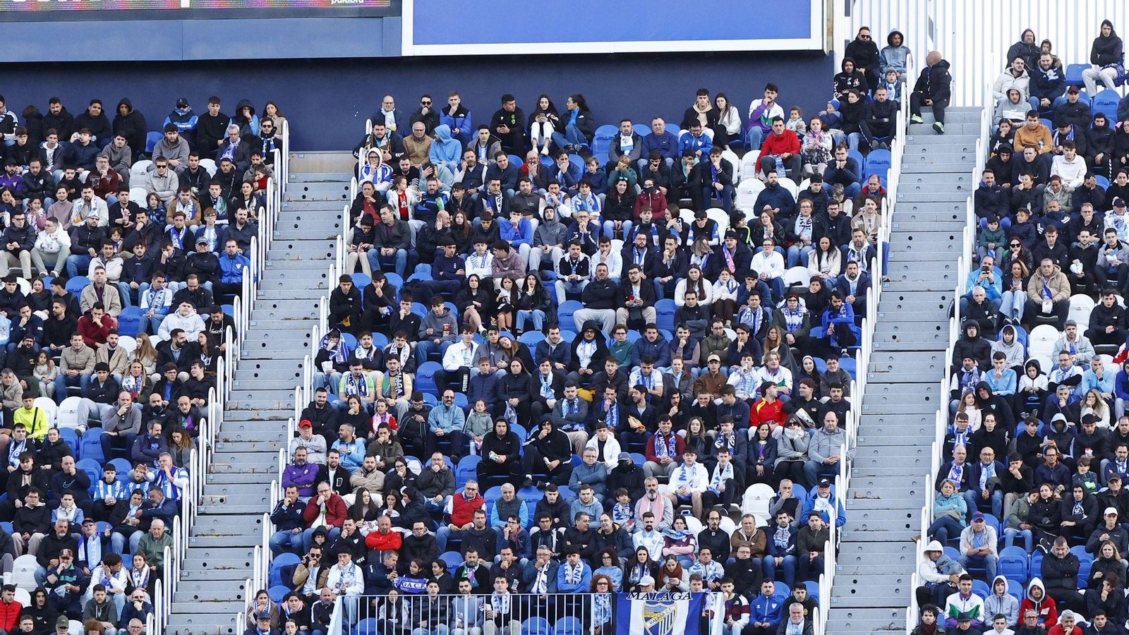 El Málaga CF-Racing de Ferrol, en fotos