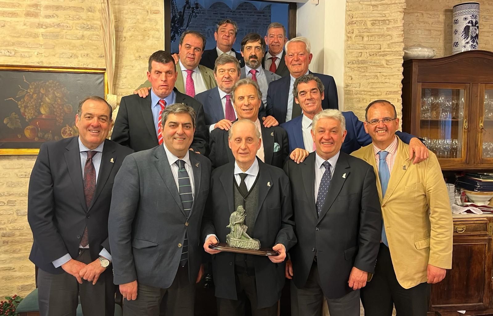 Acto de entrega del galardón en El Rinconcillo