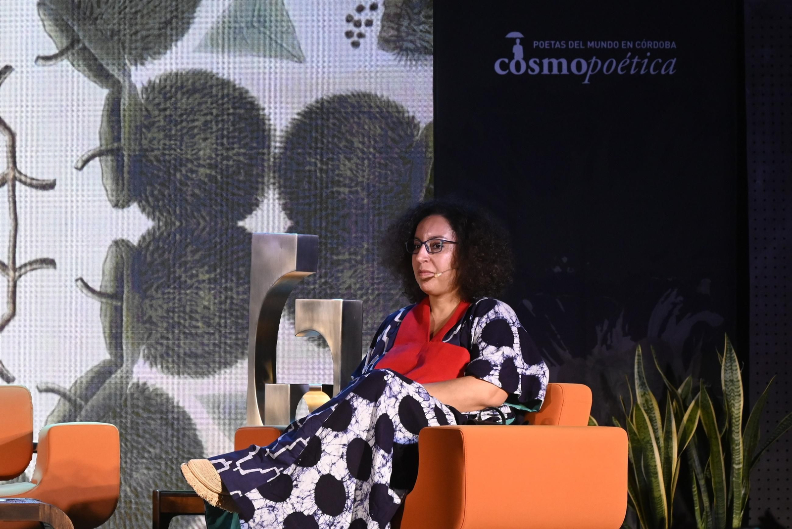 Manuel Rivas y Najat El Hachmi, en Cosmopoética