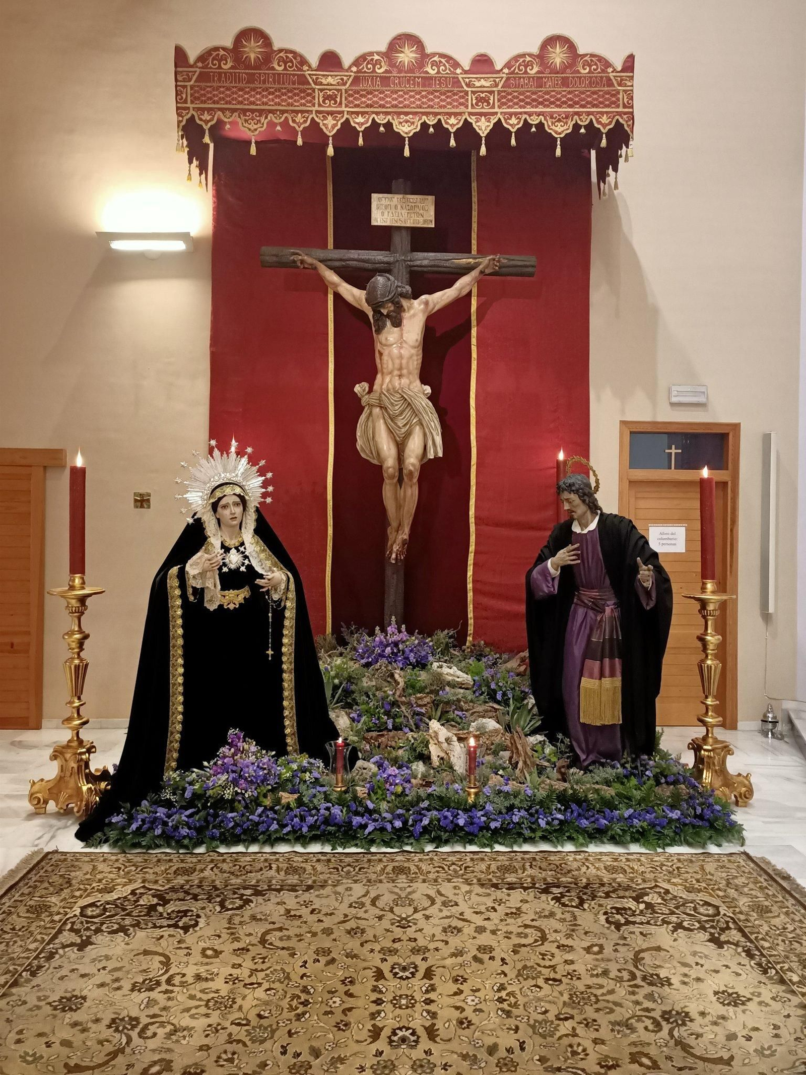 Titulares de la Cofradía de los Dolores del Puerto de la Torre.