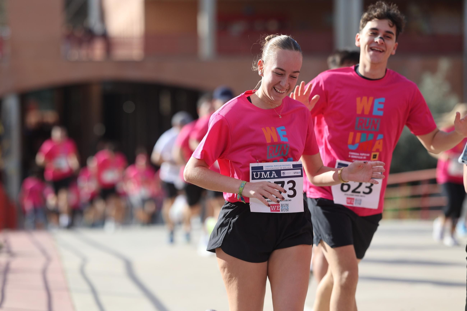 La carrera solidaria We Run de la UMA, en fotos