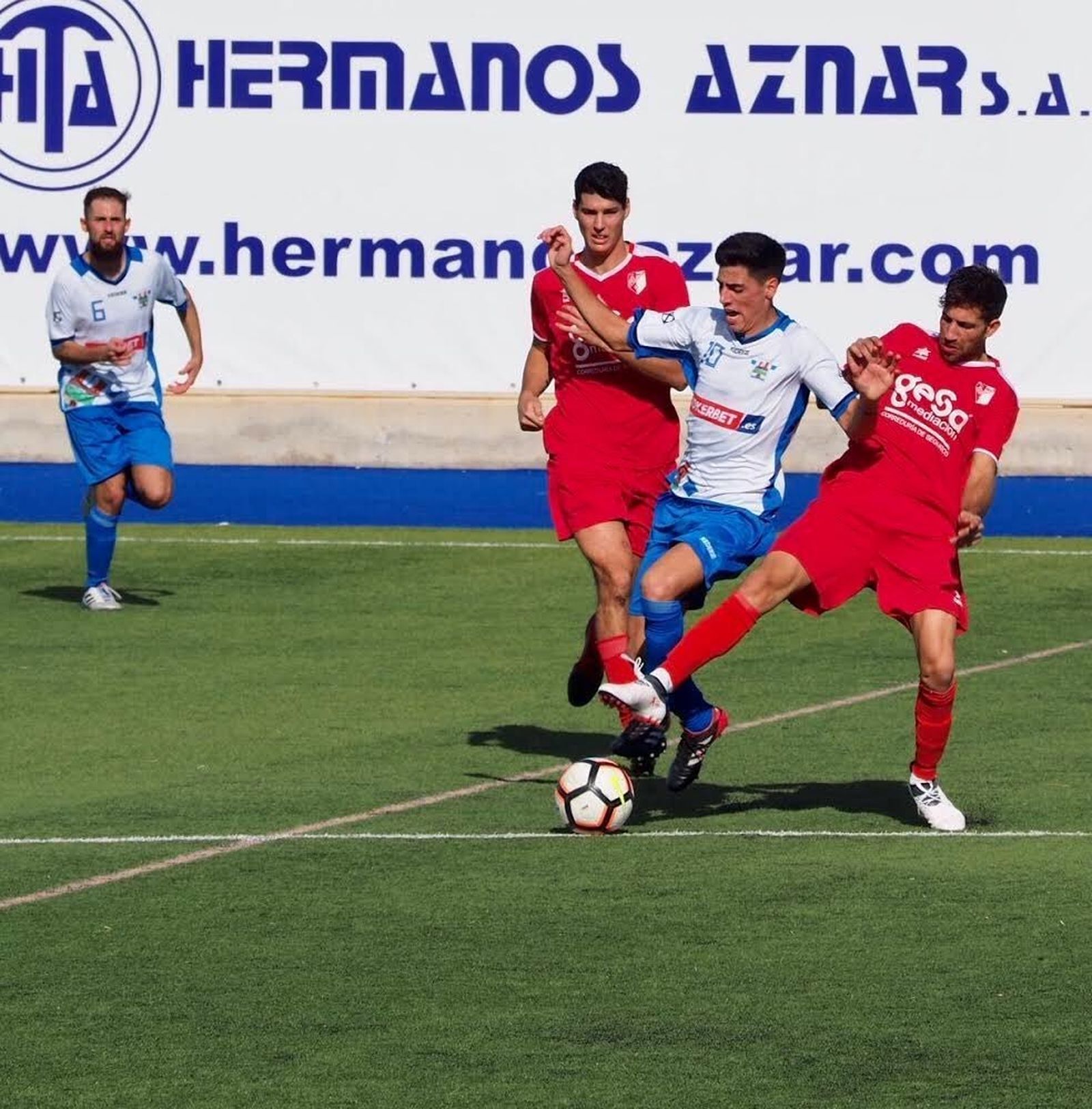 Imagen de un partido en Las Viñas en esta presente campaña.