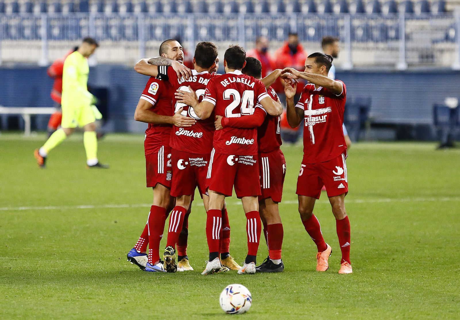 Las fotos del Málaga - Cartagena