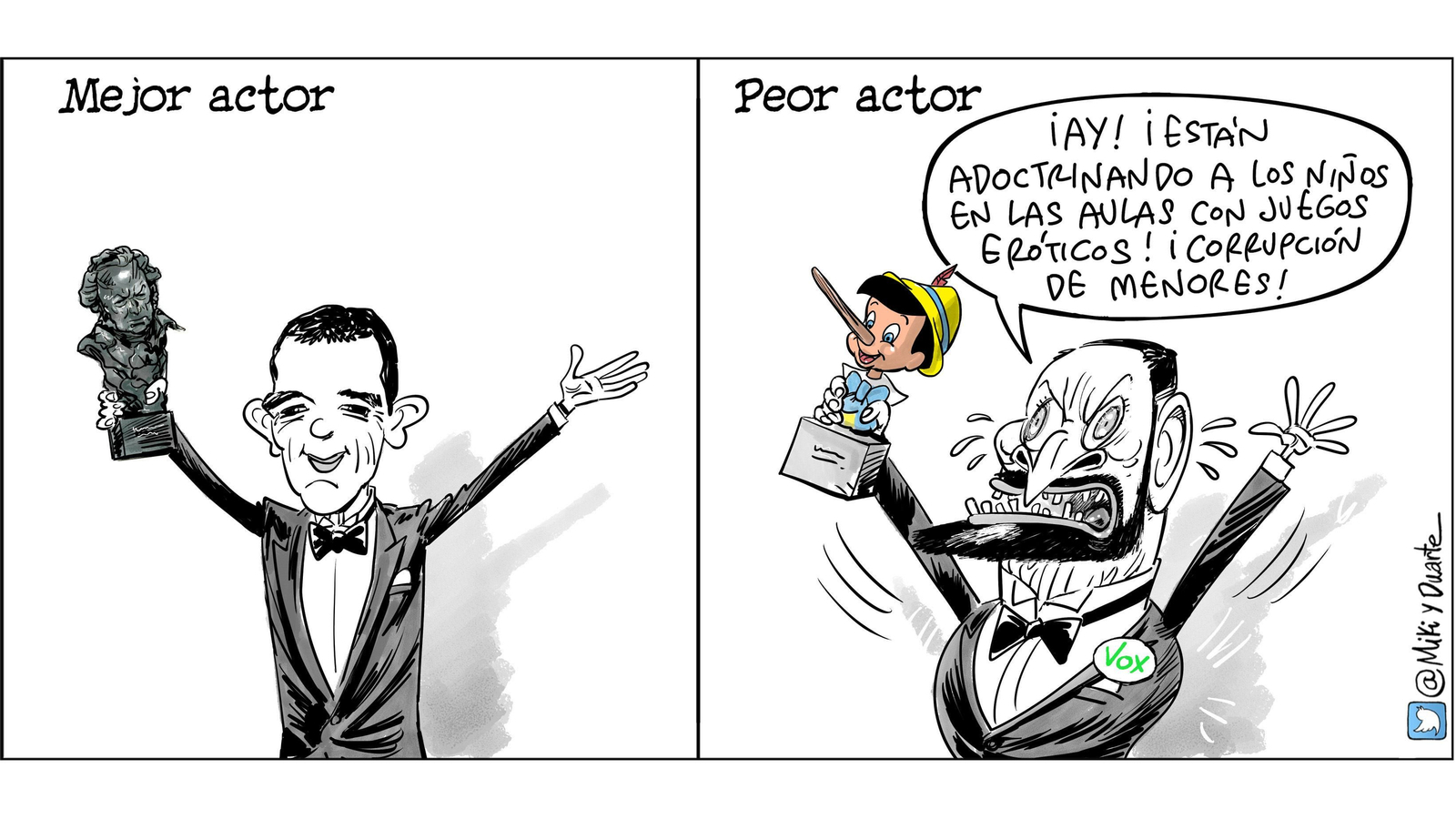 Actores buenos y pésimos