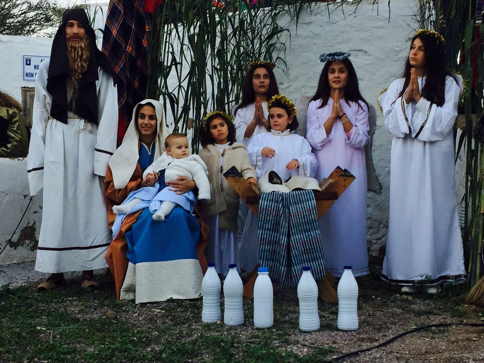 El Pozo de los Frailes se transforma  en Belén con la implicación del pueblo