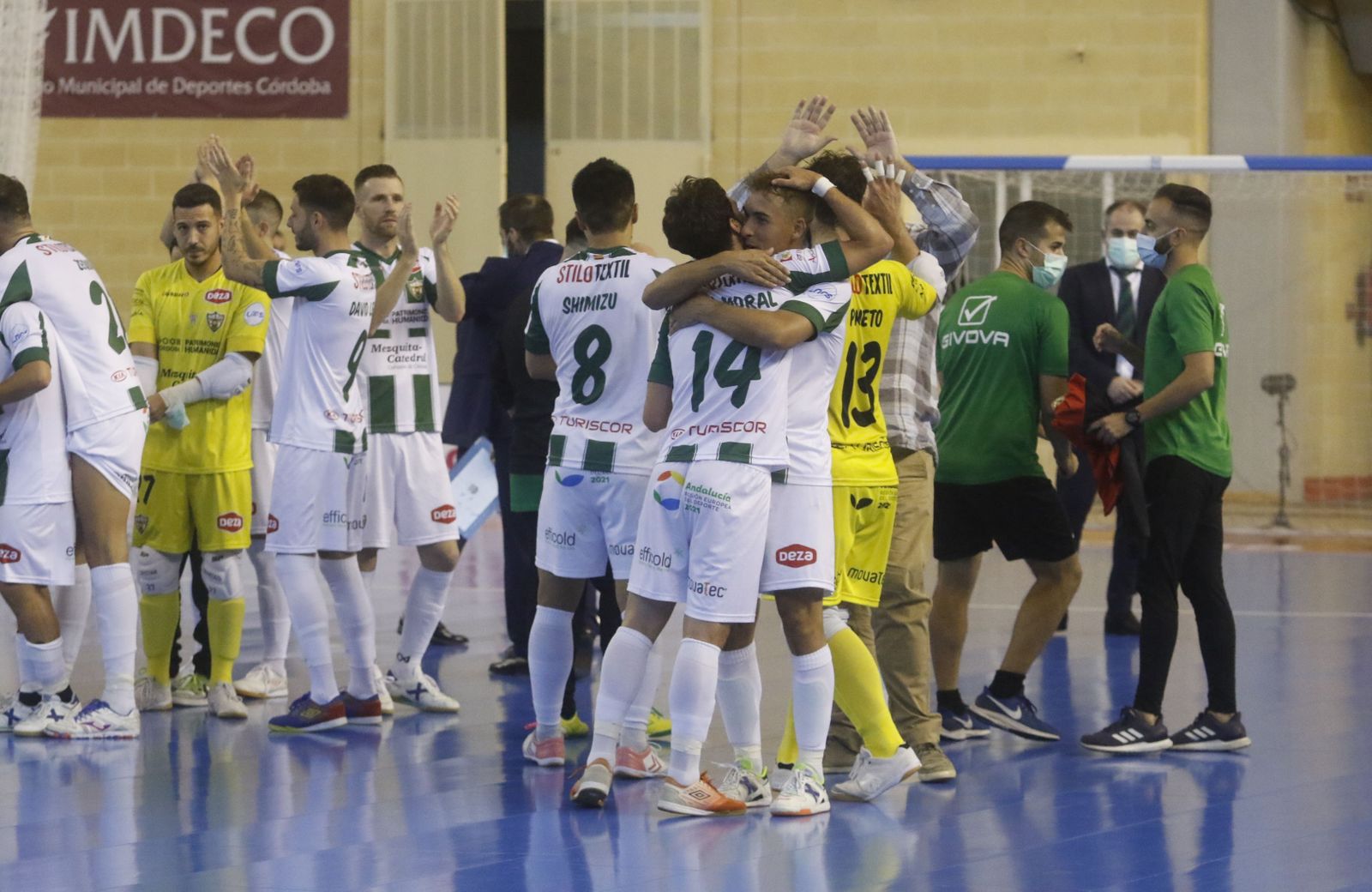 Las fotos de la hazaña: la victoria del Córdoba Futsal ante el Barça