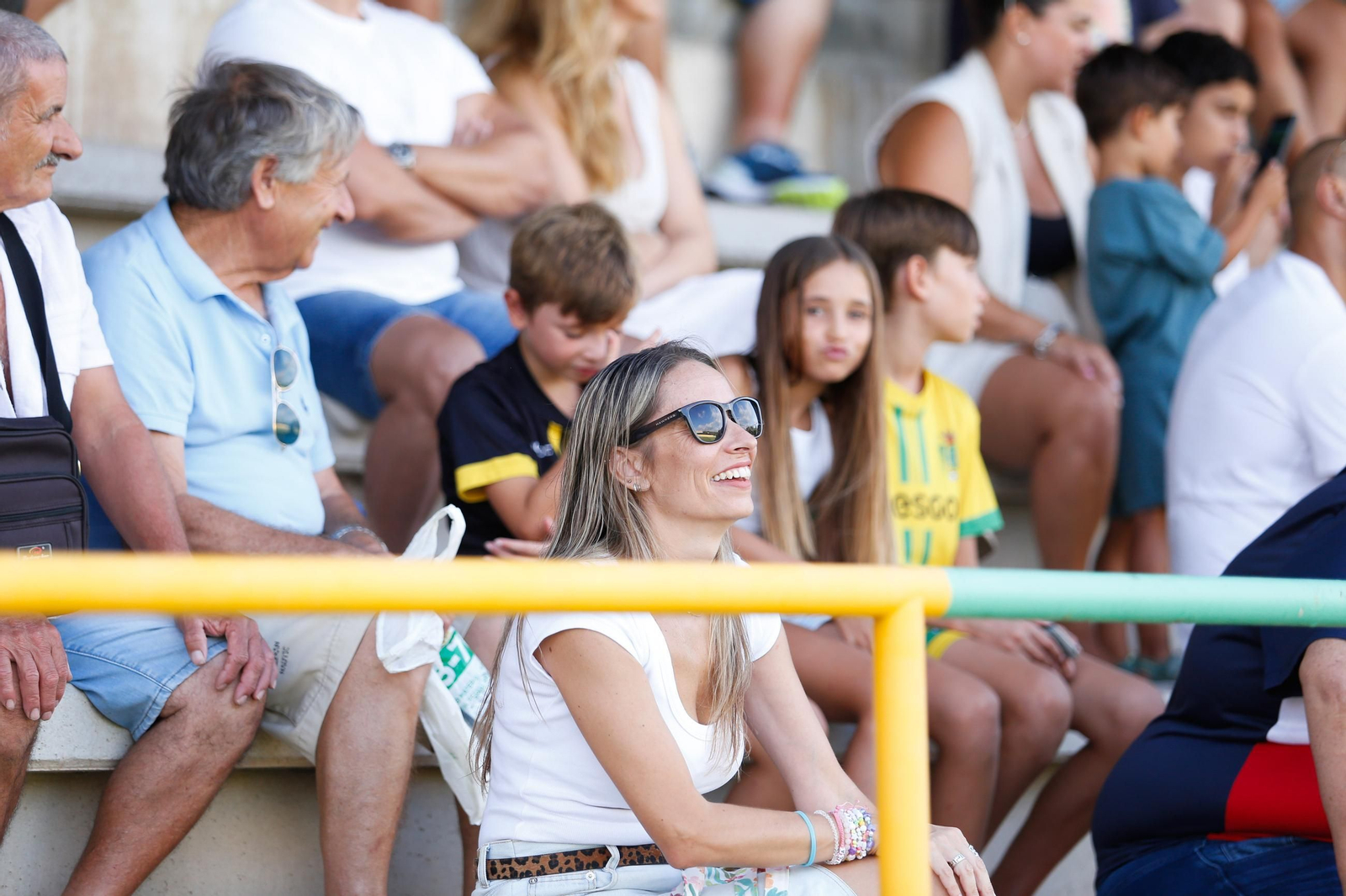 Las fotos del triangular en el estadio Carlos Piña de Los Barrios con el Algeciras CF y el Ceuta B