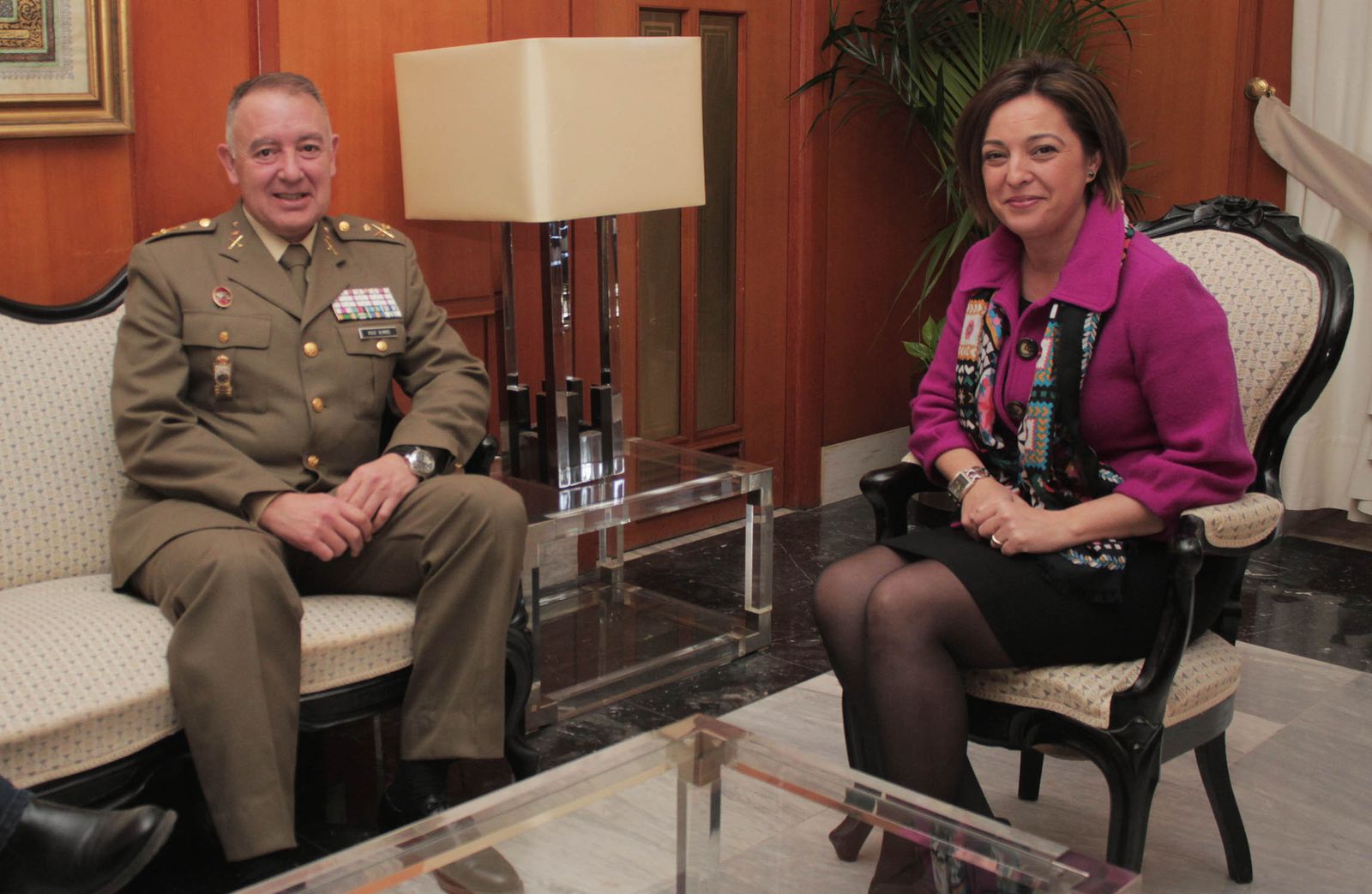 Despedida al general Ruiz Olmos