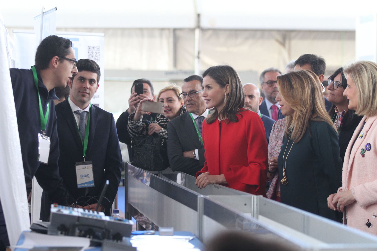 Imágenes de la visita de la reina Letizia a Huelva