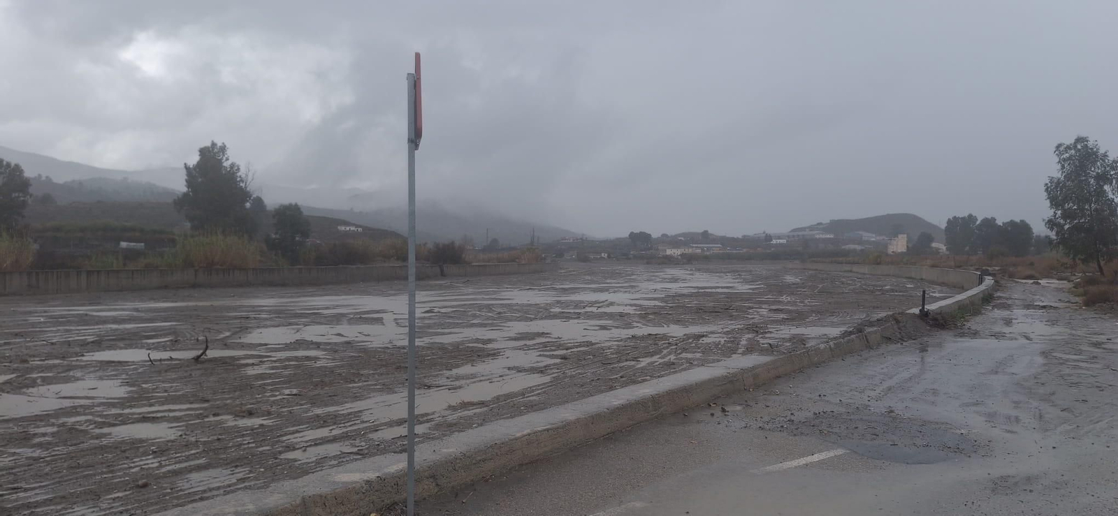 No solo lluvia, también granizo: así ha pasado la borrasca Emilia por el Almanzora y Los Vélez