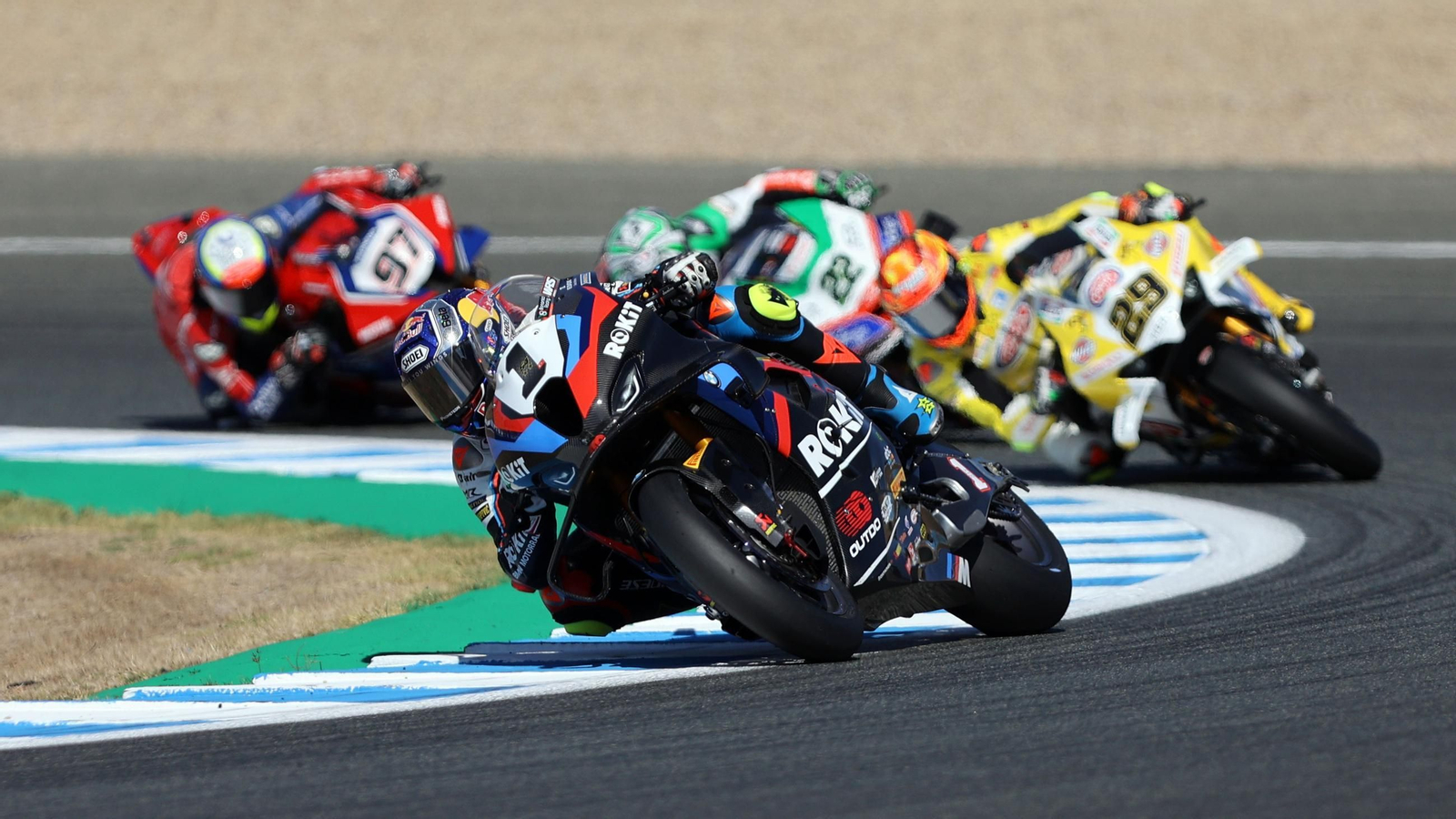 Imágenes del sábado en el Mundial de Superbikes en Jerez