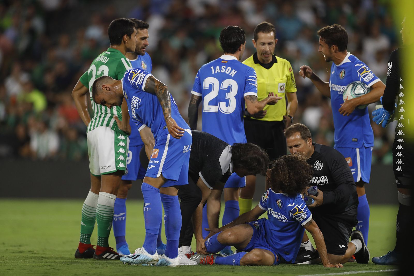 El Betis-Getafe, en imágenes